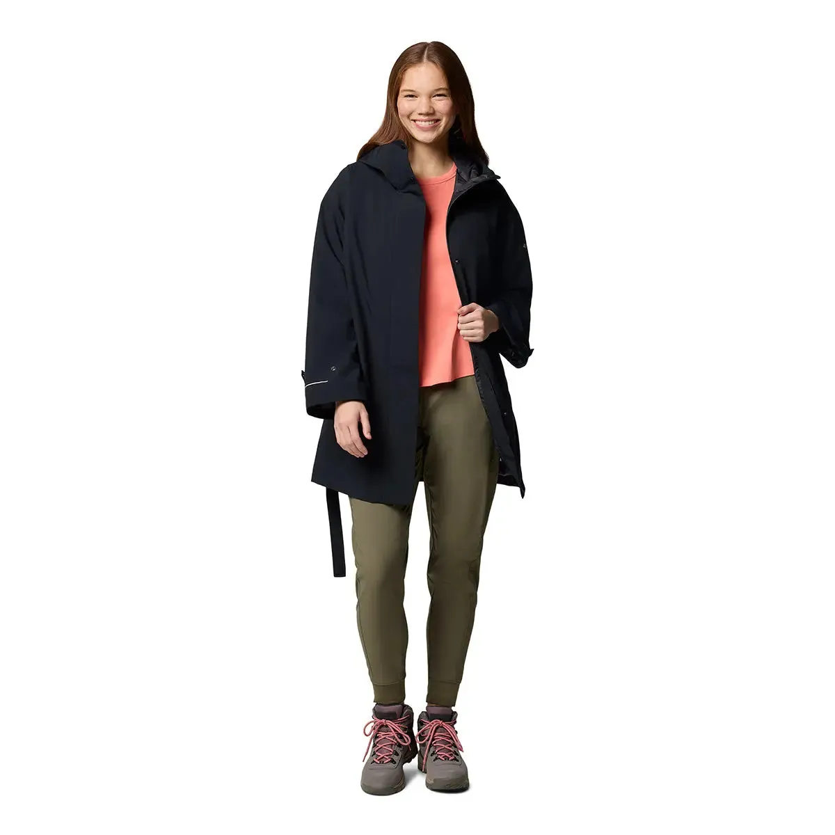 Here And There™ III Trench Jacket - Black