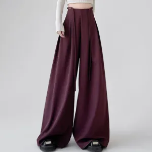 High Waist Drooping Loose Loose Trousers Casual Pants