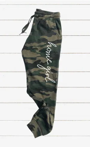 Home Girl Graphic Women's Soft Washed Sweatpants