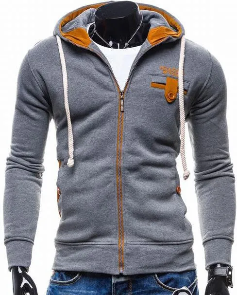 Hoodies Men Sudaderas Hombre Hip Hop Mens Cowl Spell Color Trend Hoodie Sweatshirt Slim Fit Men Hoody XXL