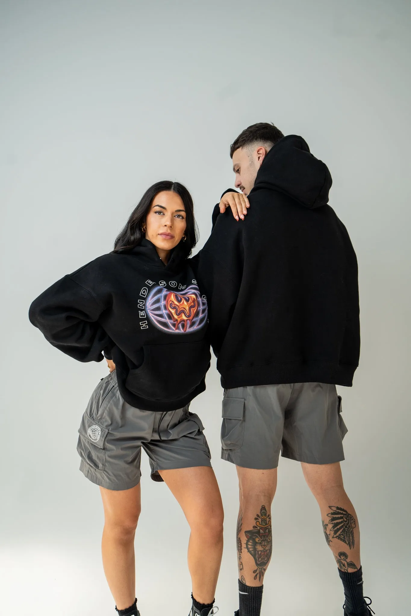 HS BOXY HOOD (Limited Edition) - Black