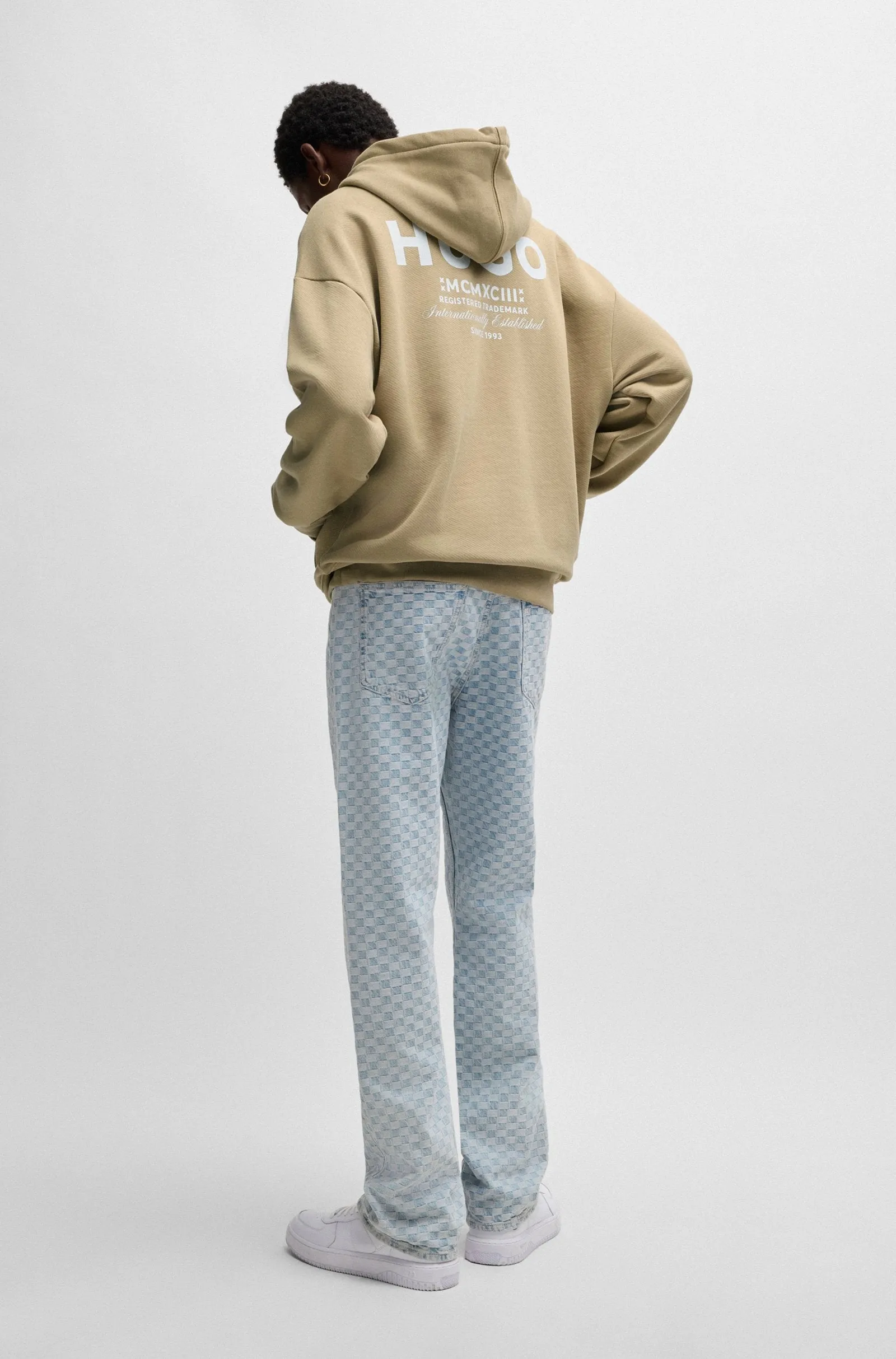 HUGO Hoodies Loose Fit in Cotton - NAZARDO 10257685 01-50510724