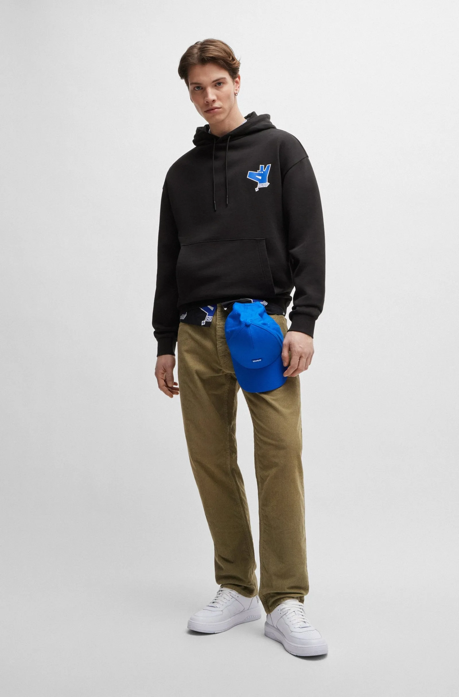 HUGO Hoodies Regular Fit in Cotton - NALLICO 10249110 01-50519957