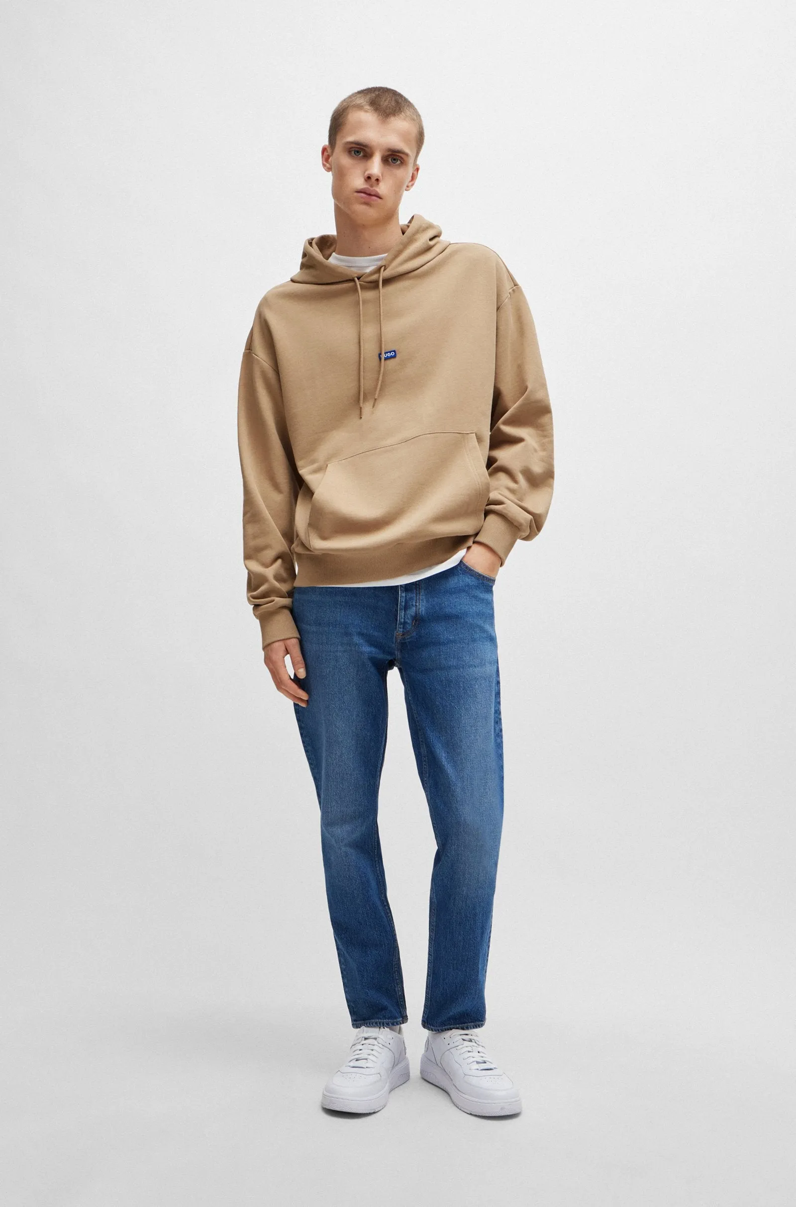 HUGO Hoodies Regular Fit in Cotton - NALONSO 10249110 01-50522374