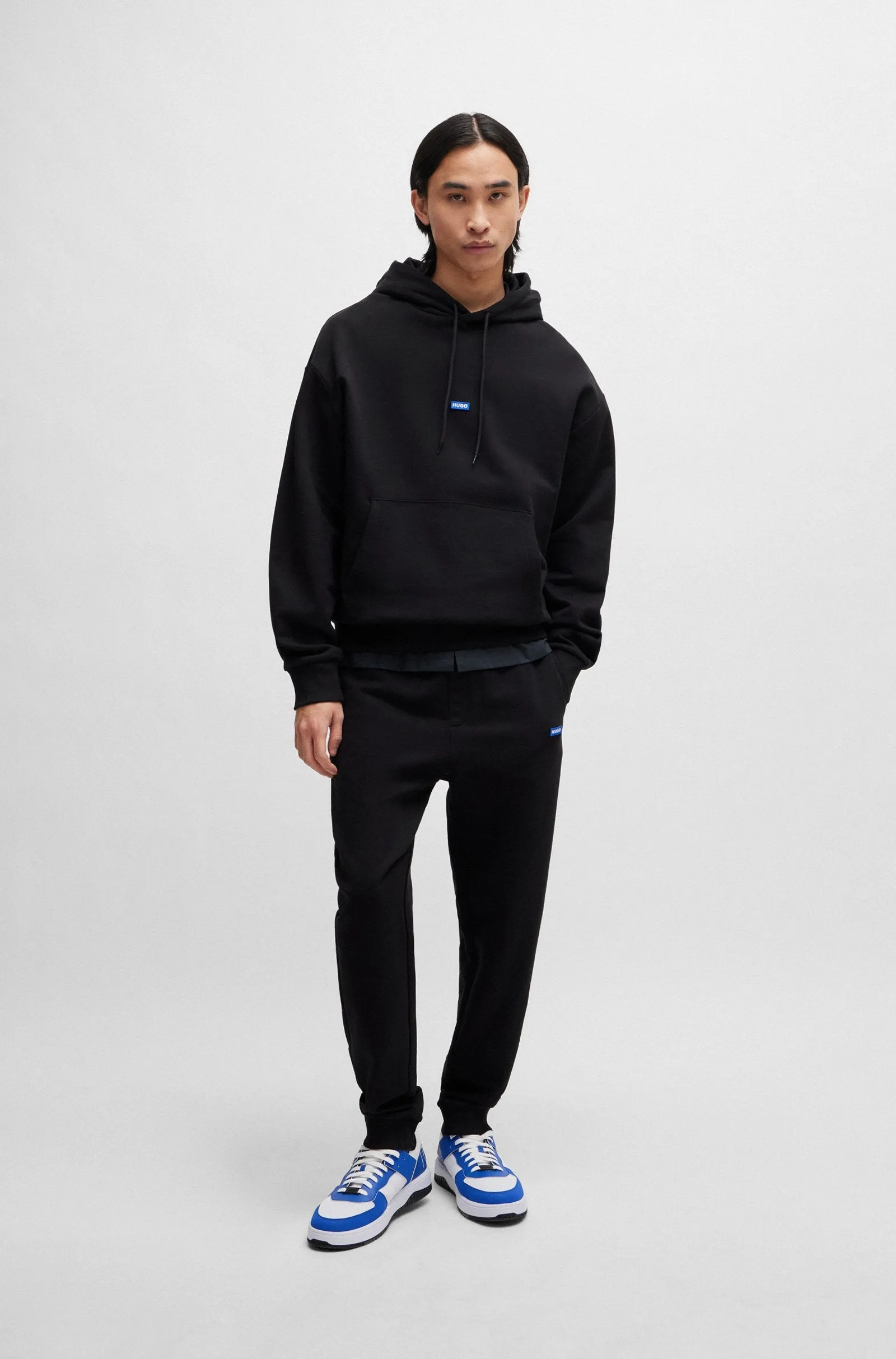 HUGO Hoodies Regular Fit in Cotton - NALONSO 10249110 01-50522374