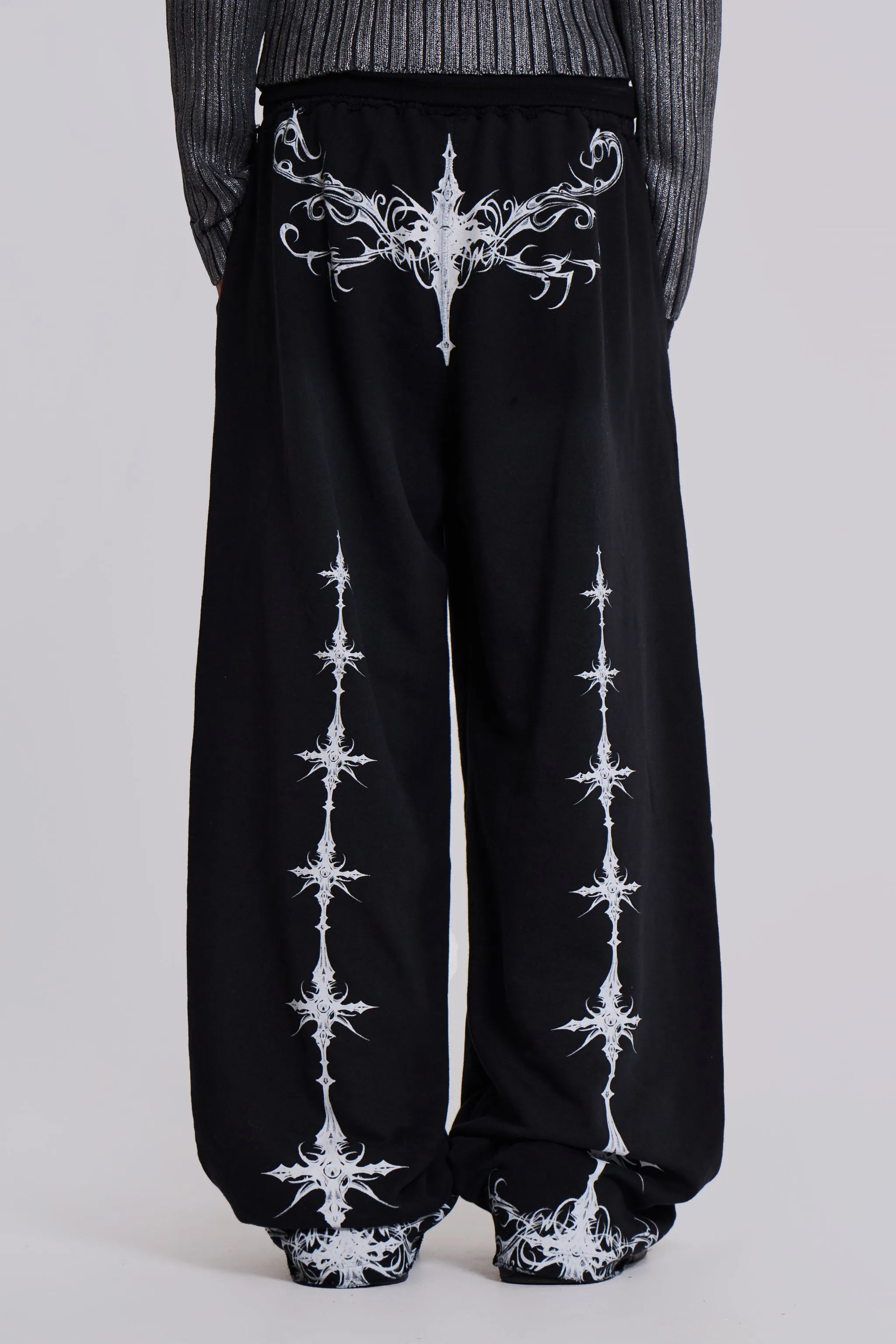 Ines Distressed Baggy Monster Joggers