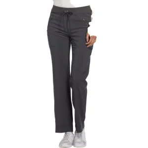 Infinity CK100A Scrubs Pants Womens Mid Rise Tapered Leg Drawstring s Pewter