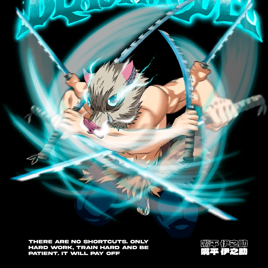 Inosuke X Beastmode - Demon Slayer Hoodie