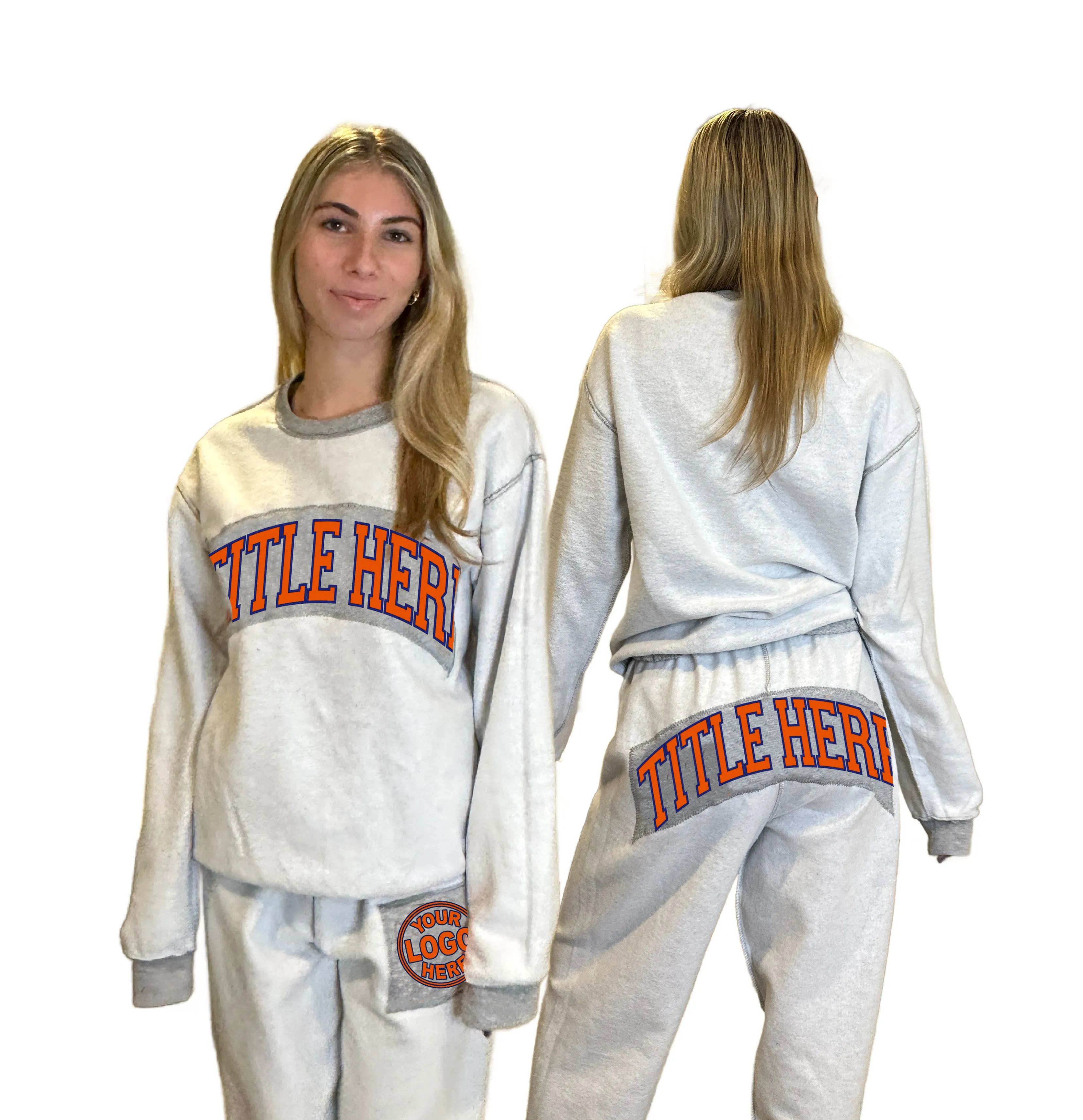 Inside Out Patch Sweatpants
