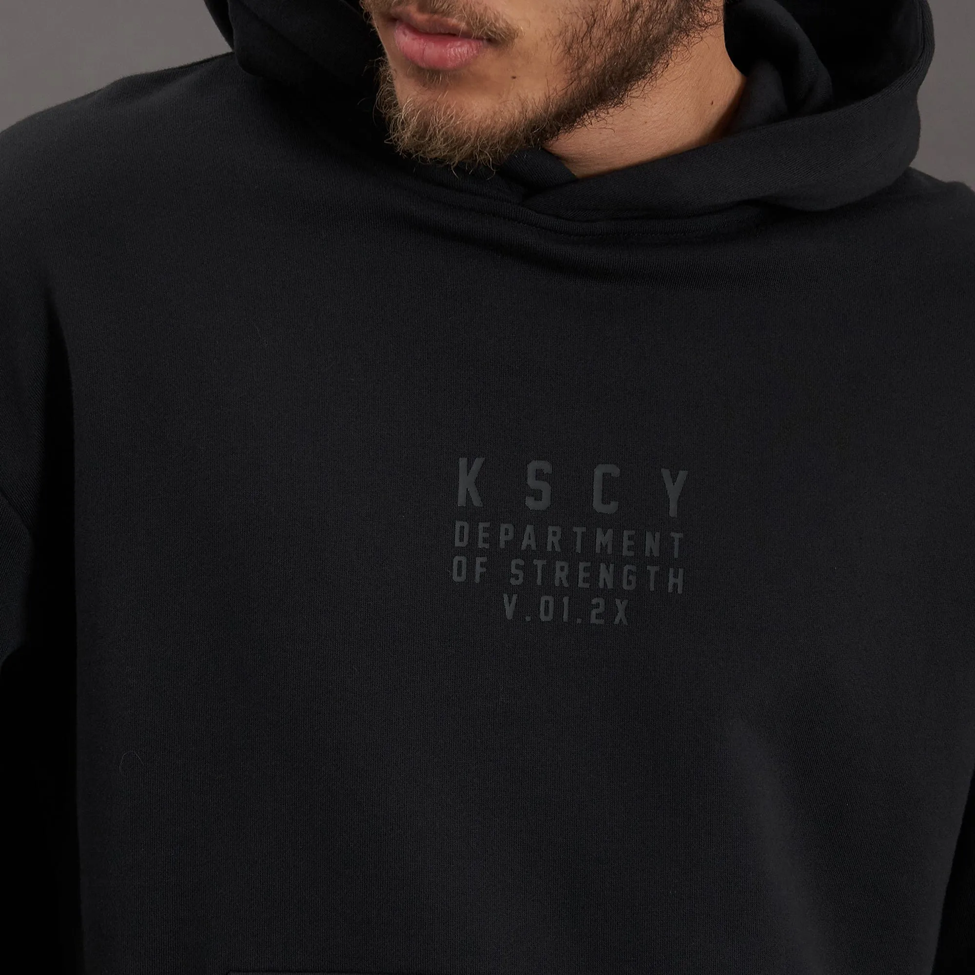Inversion Relaxed Fit Hoodie Jet Black