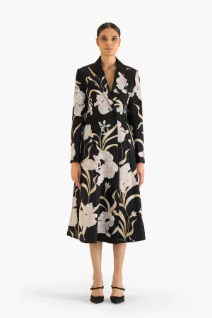 Iris Printed Trench