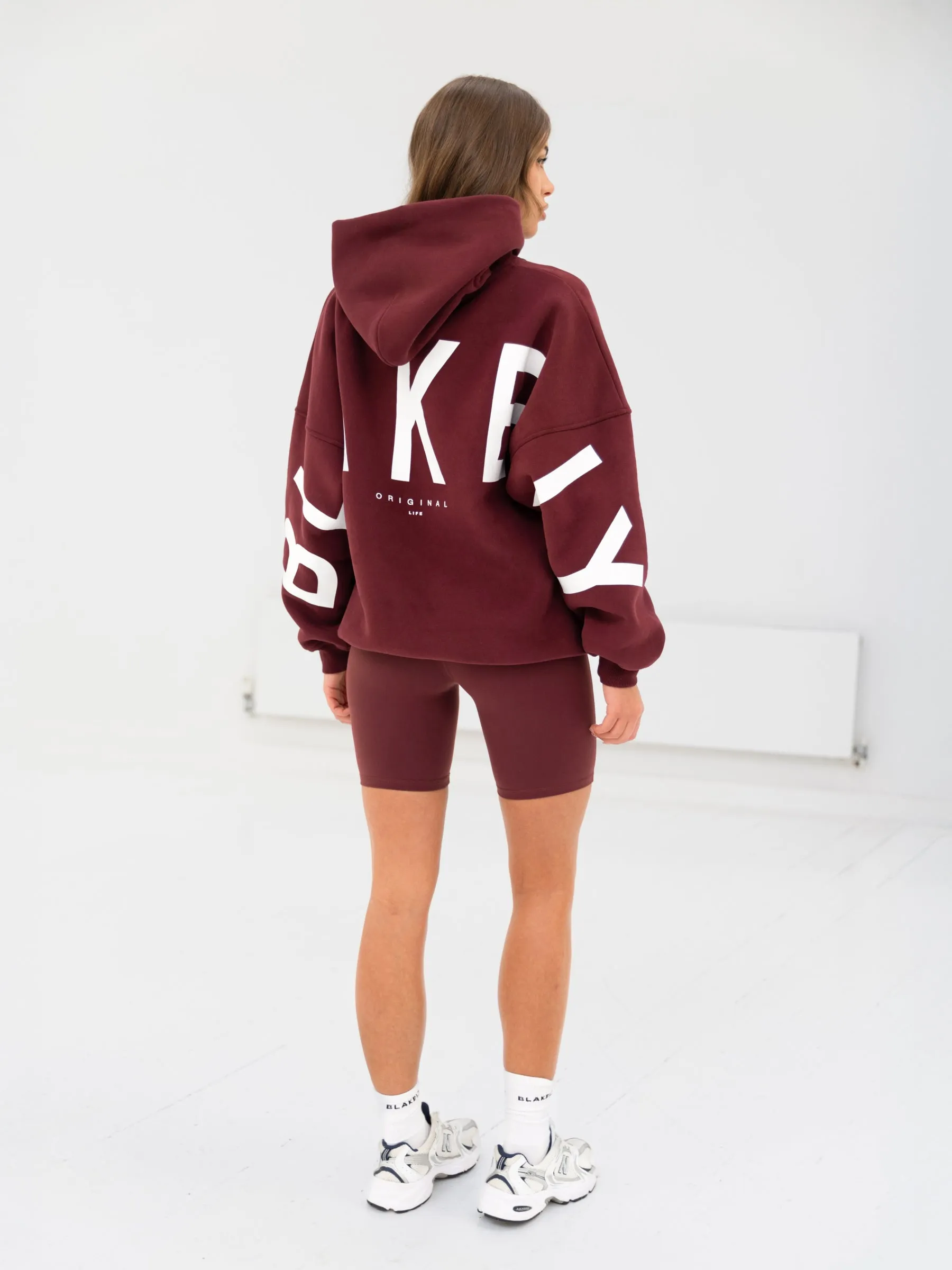 Isabel Oversized Hoodie - Classic Burgundy
