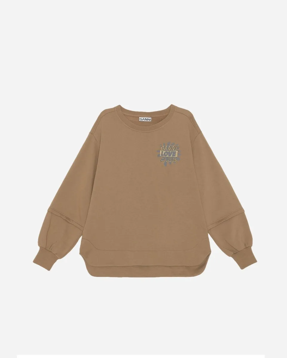 Isoli O-neck Sweatshirt - Tiger's Eye