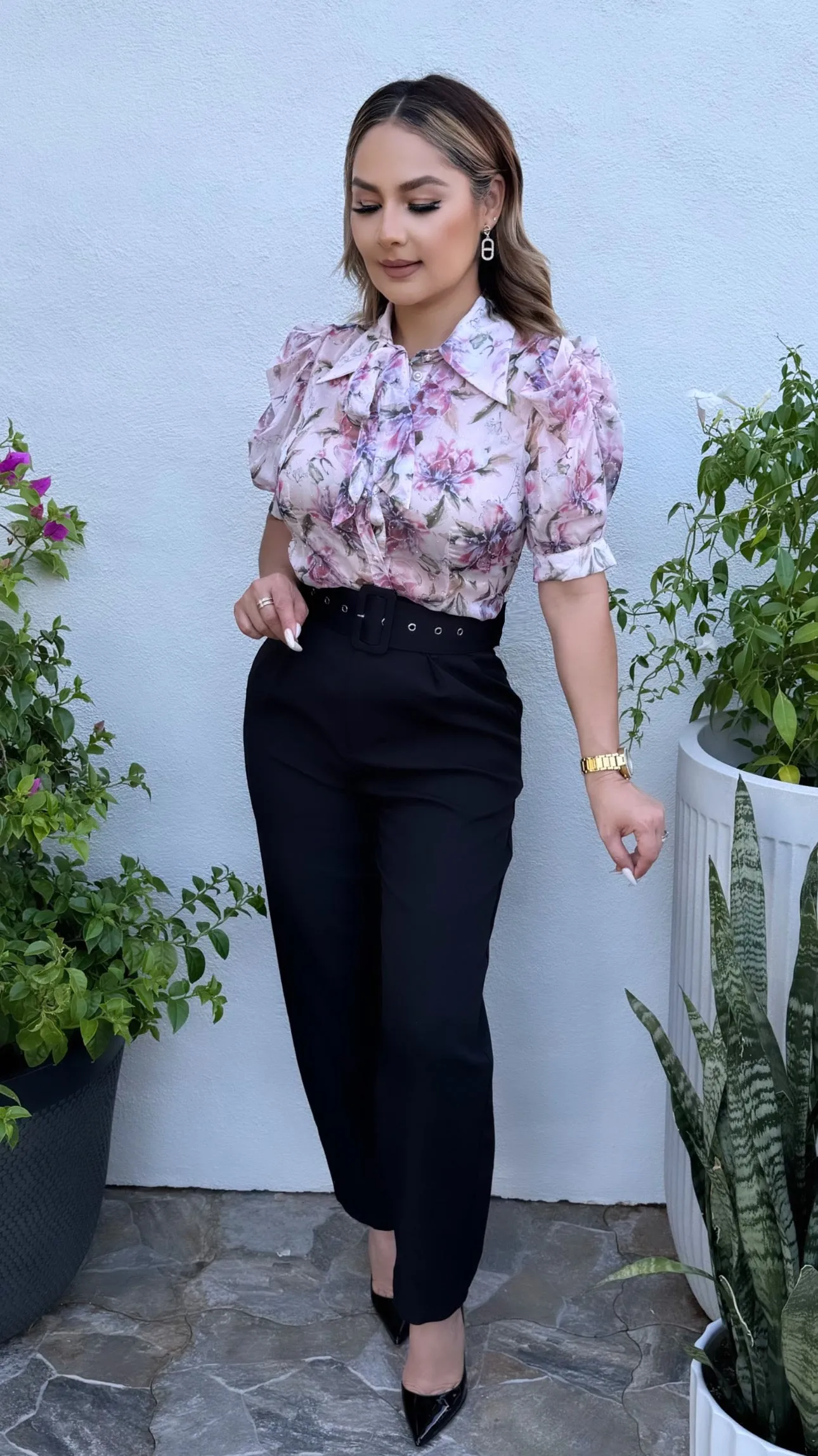 JACY PINK BLOUSE