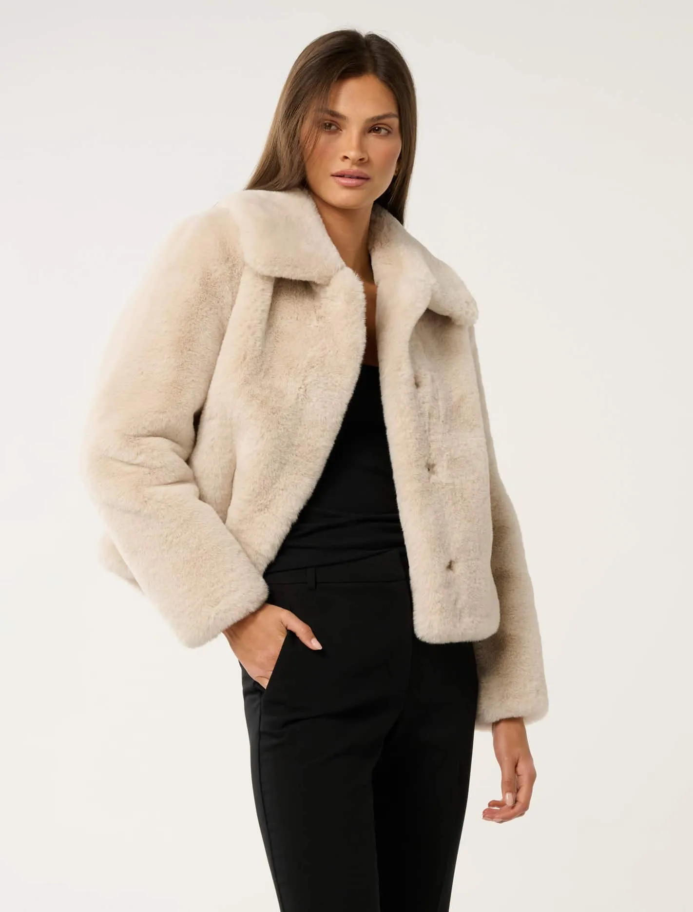 Jemima Short Fur Jacket