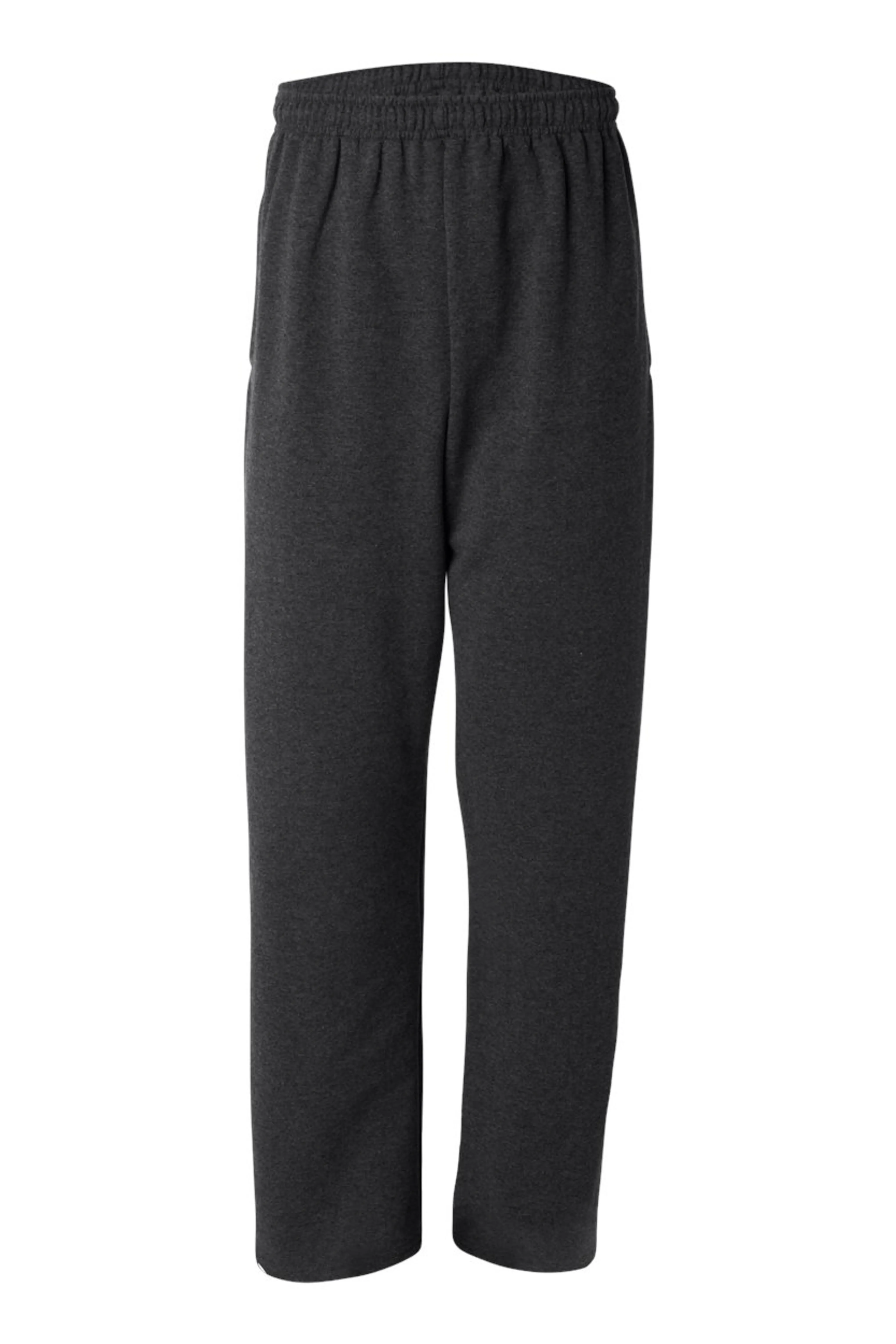 Jerzees NuBlend Open-Bottom Sweatpants with Pockets