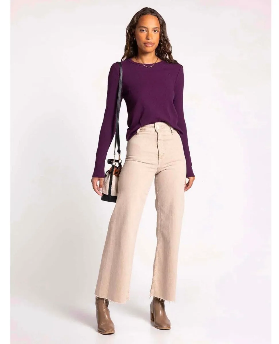 Jess Long Sleeve Cabernet