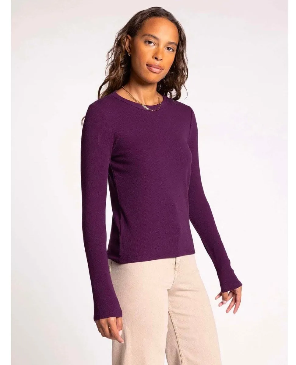 Jess Long Sleeve Cabernet