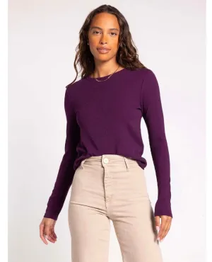 Jess Long Sleeve Cabernet