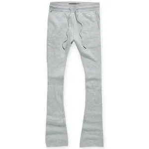Jordan Craig kids  Boys Uptown Stacked Fleece Sweatpants (Heather Grey)