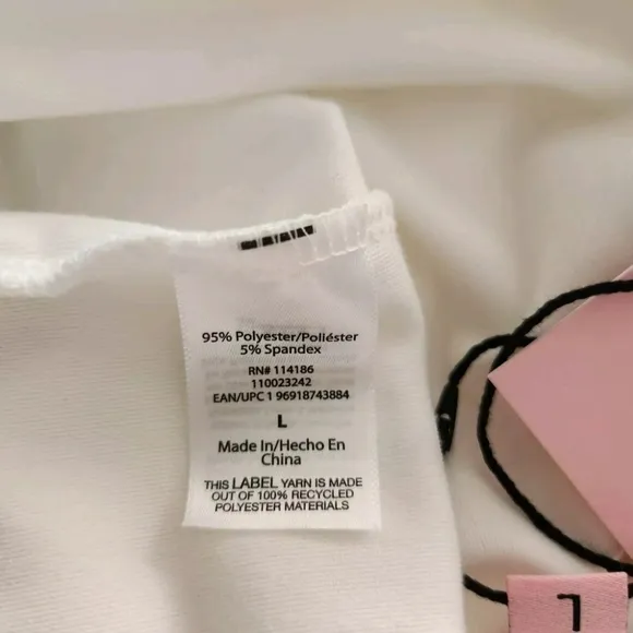 Juicy Couture White Velvet Fleece Rhinestone Logo Sleepwear Pants Women's Size L