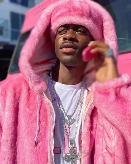 Killa Cam Pink Fur Jacket
