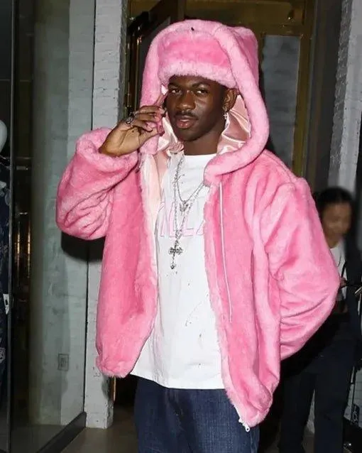 Killa Cam Pink Fur Jacket