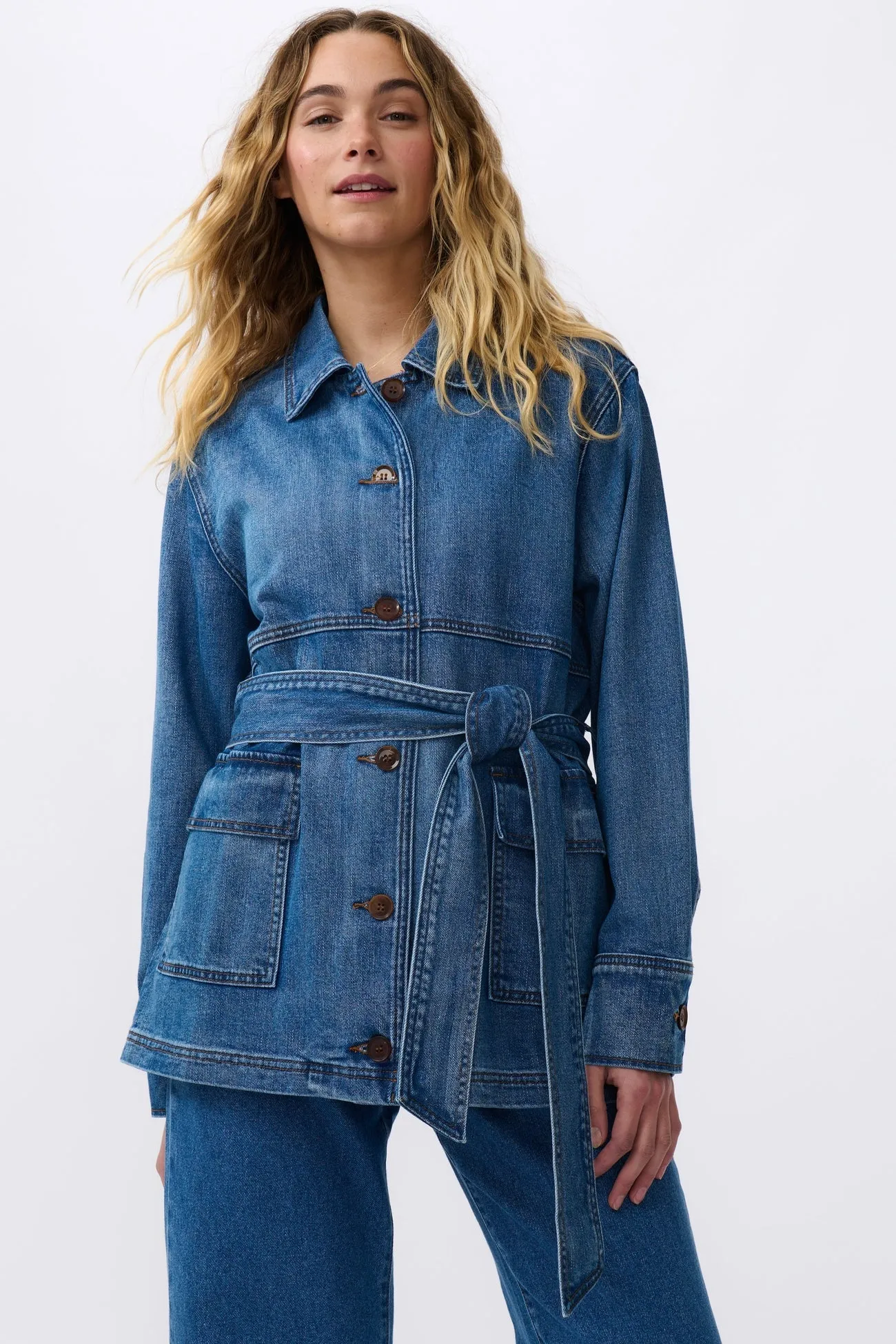 KIREINA II GABRIELLA Jacket - Waterfall