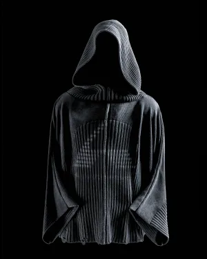Knit Hoodie - Black
