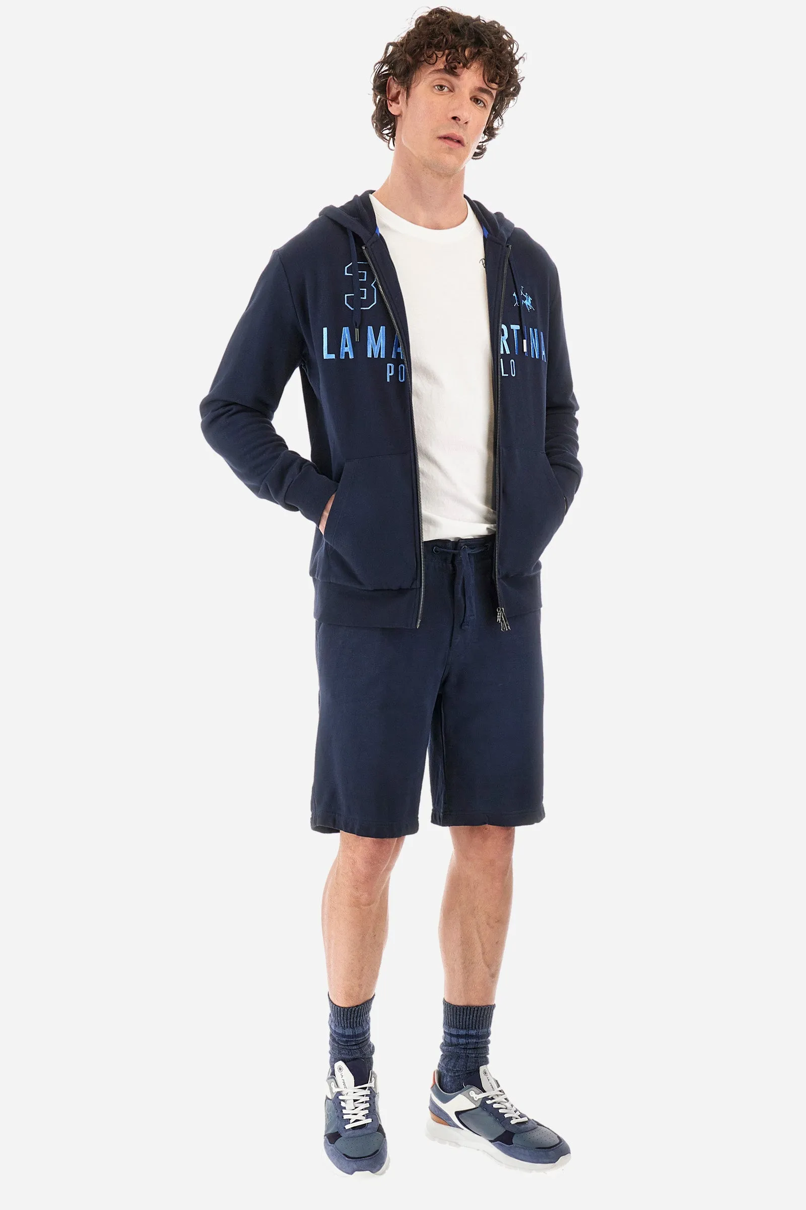 La Martina Hoodies Regular Fit in Cotton -  YMF305-FP568
