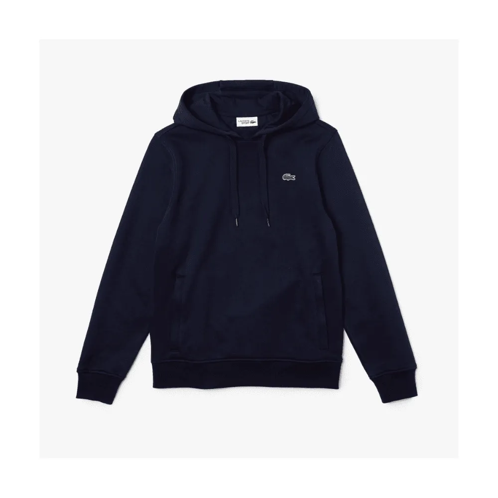 Lacoste Sh1527 Plain Hoodie Navy