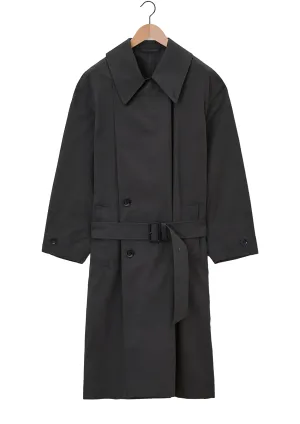 LEMAIRE - TIBETAN TRENCH DARK COFFEE