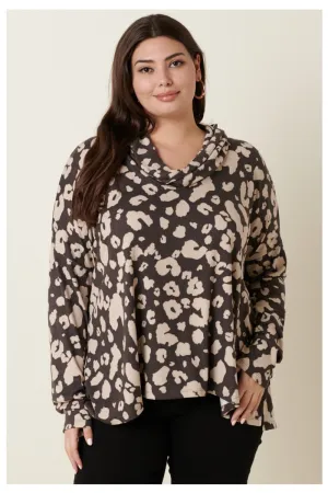 Leopard Smoke Swing Top