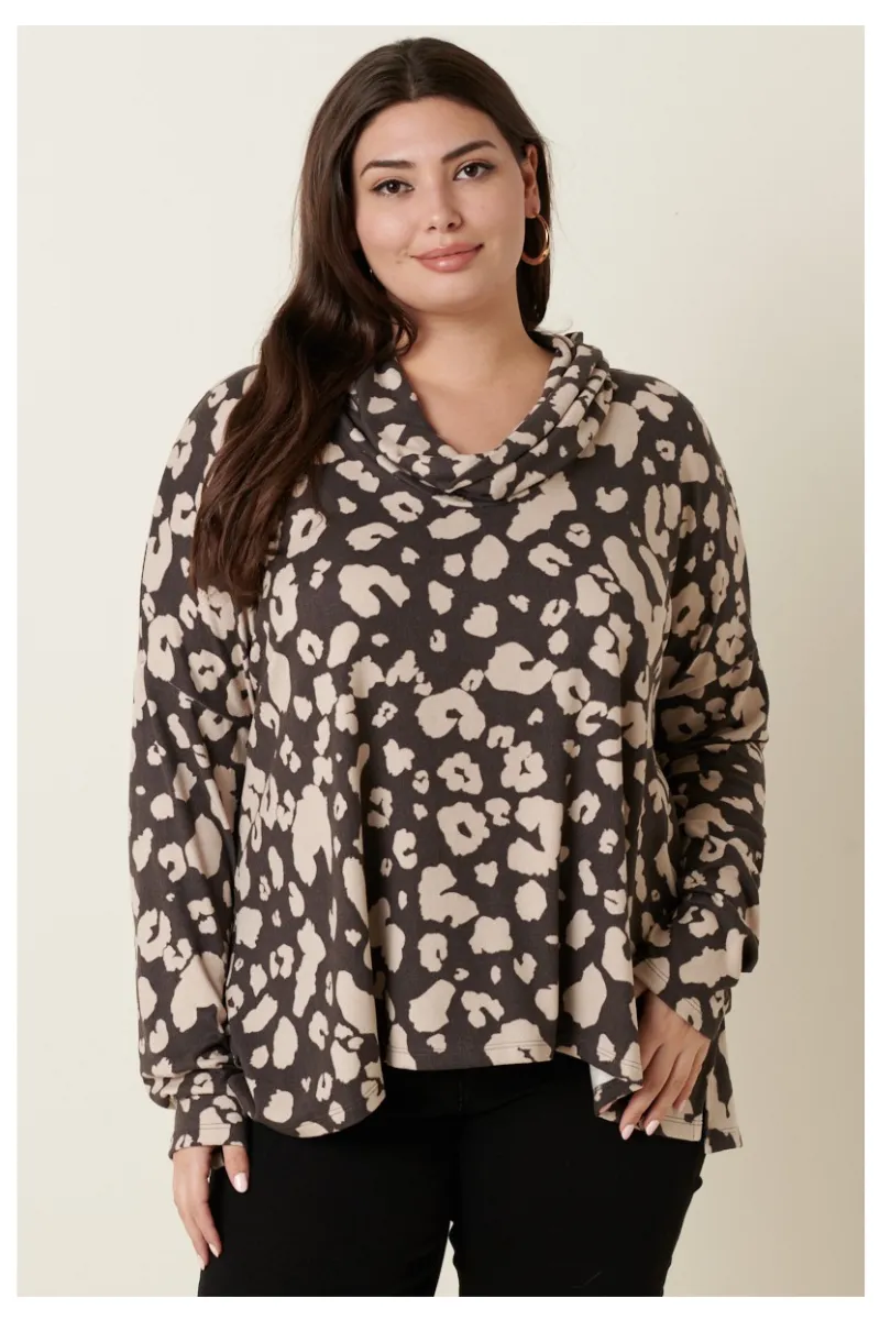 Leopard Smoke Swing Top