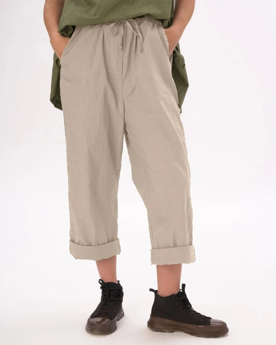 Light Organic Cotton Elastic Pants