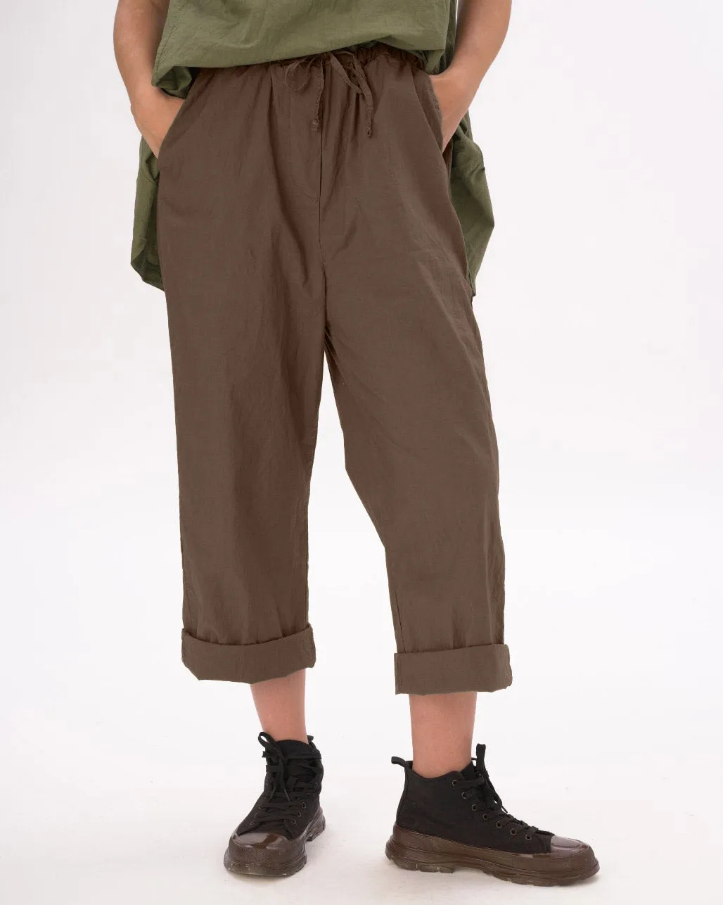 Light Organic Cotton Elastic Pants