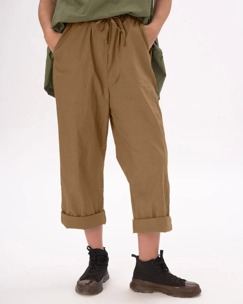 Light Organic Cotton Elastic Pants