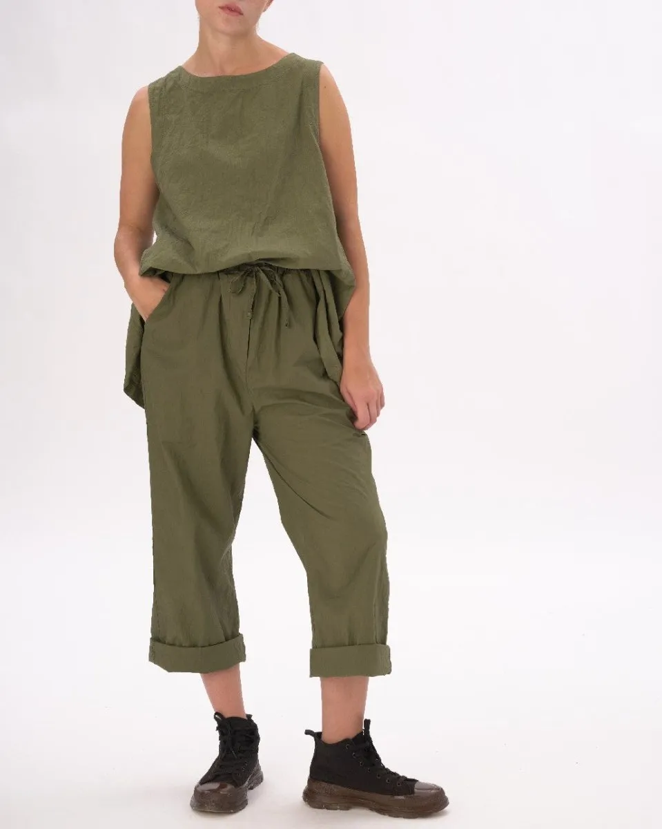 Light Organic Cotton Elastic Pants