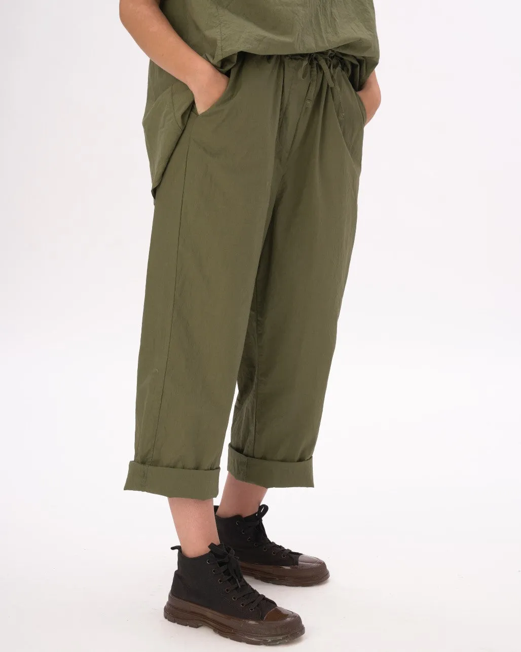 Light Organic Cotton Elastic Pants