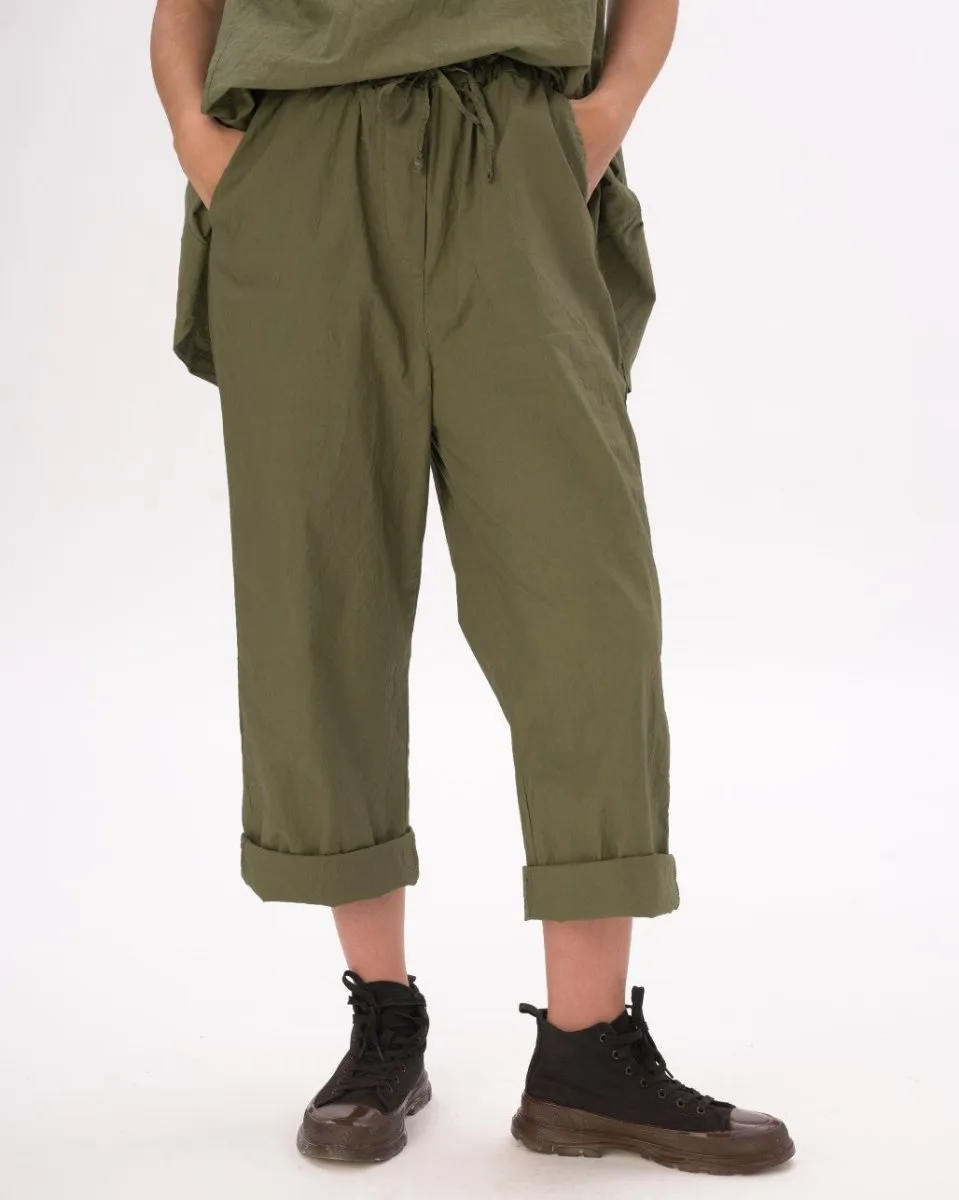 Light Organic Cotton Elastic Pants