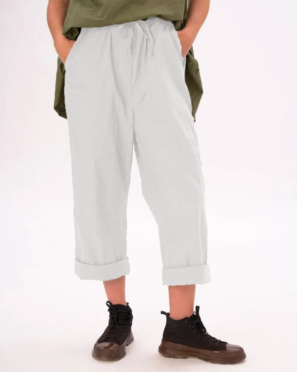 Light Organic Cotton Elastic Pants