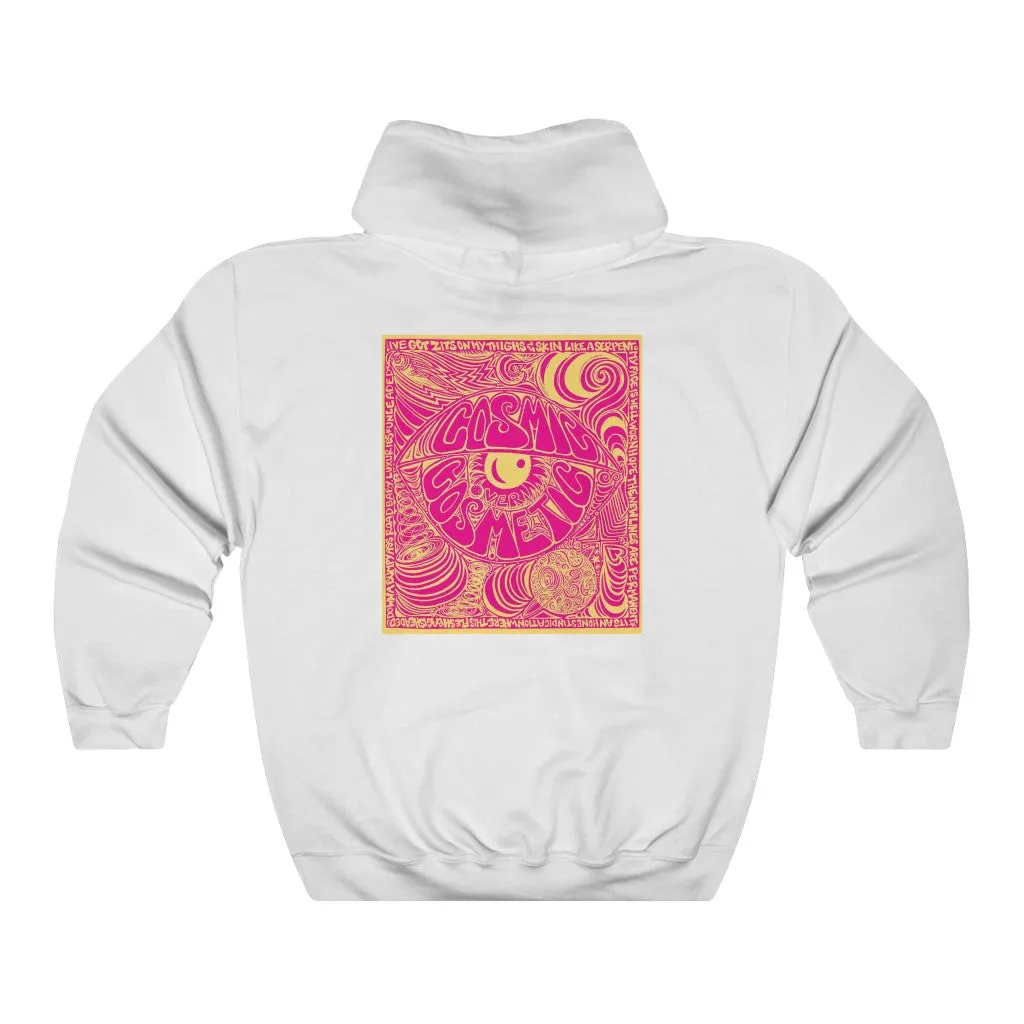 Limited Edition Cosmic Over Cosmetic Hooded Sweatshirt - Pink Lemonade