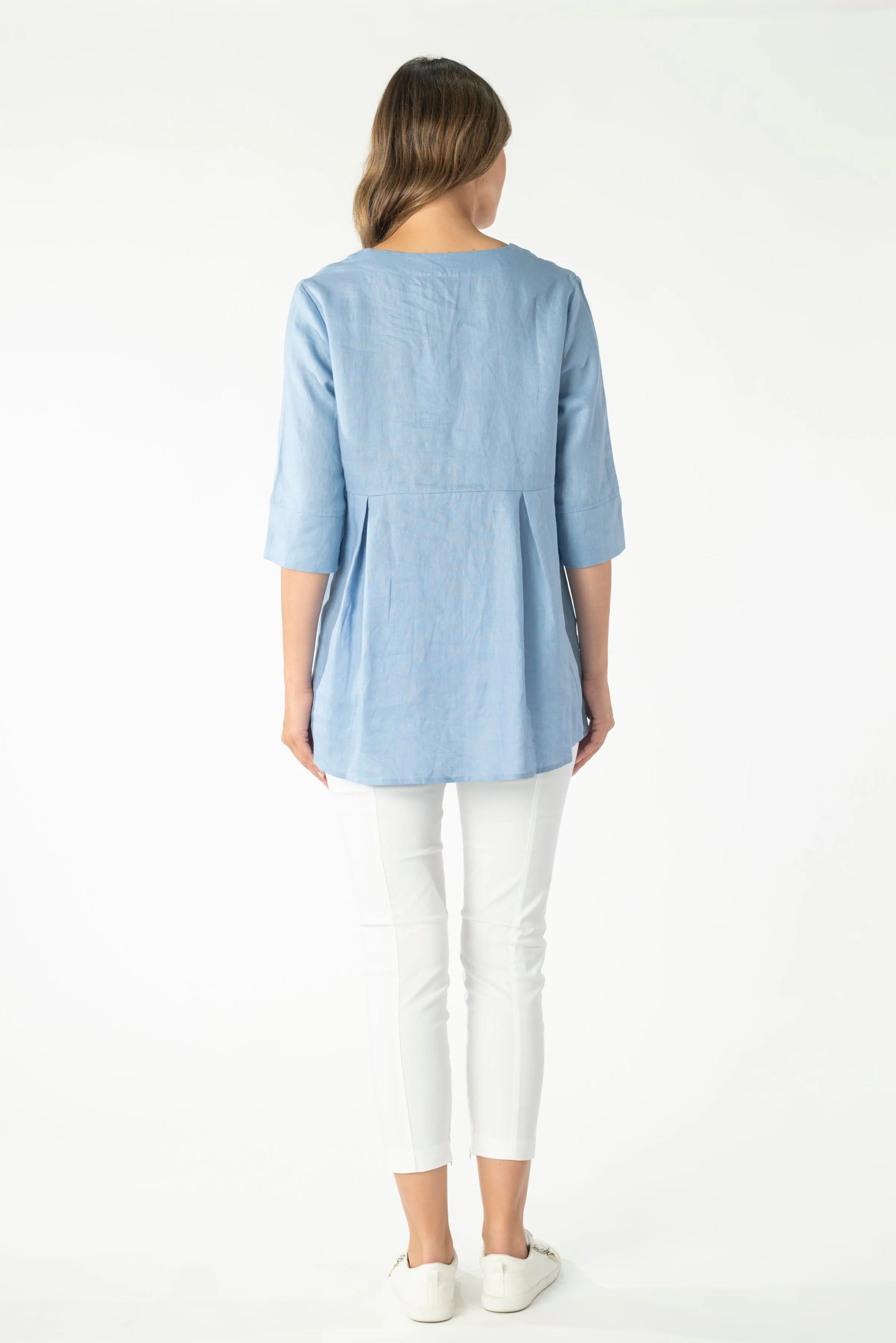 Linen Button Tunic