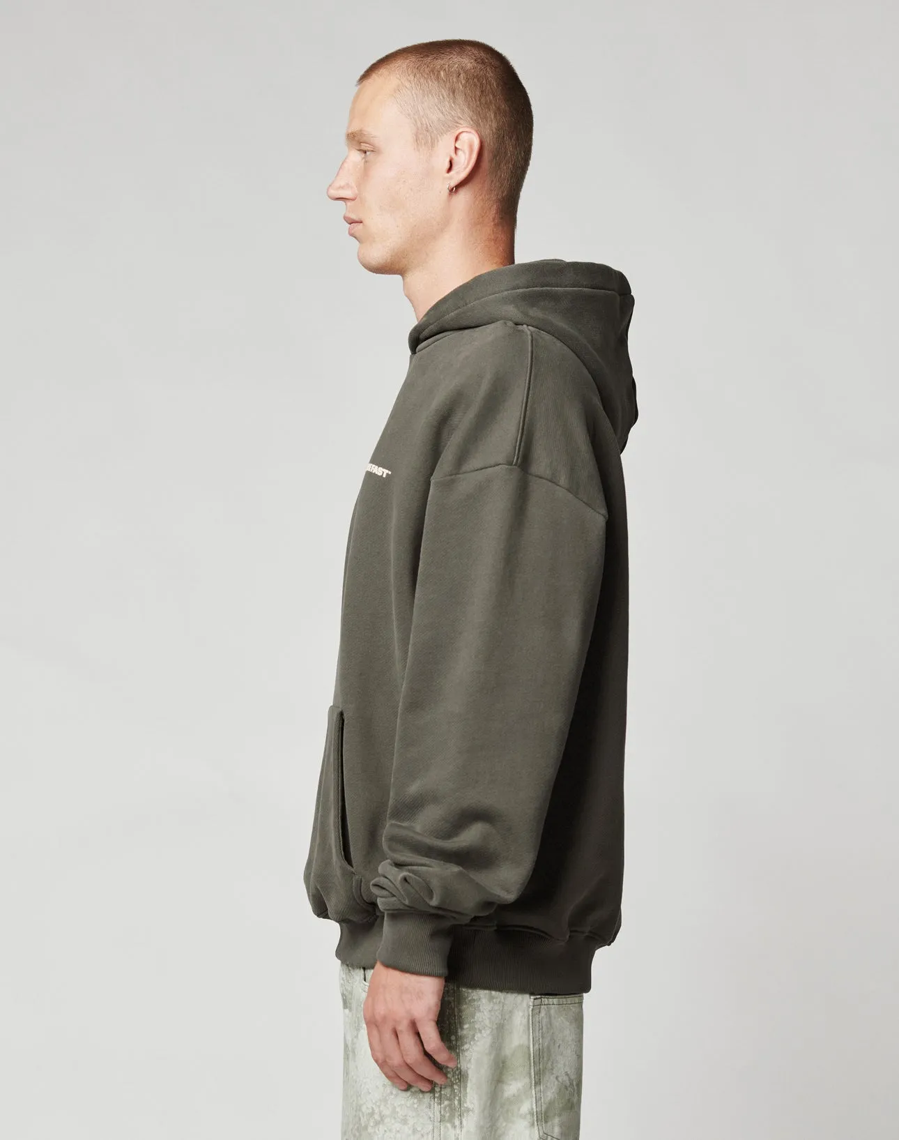 Live Fast Plain Hooded