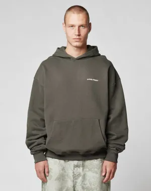 Live Fast Plain Hooded