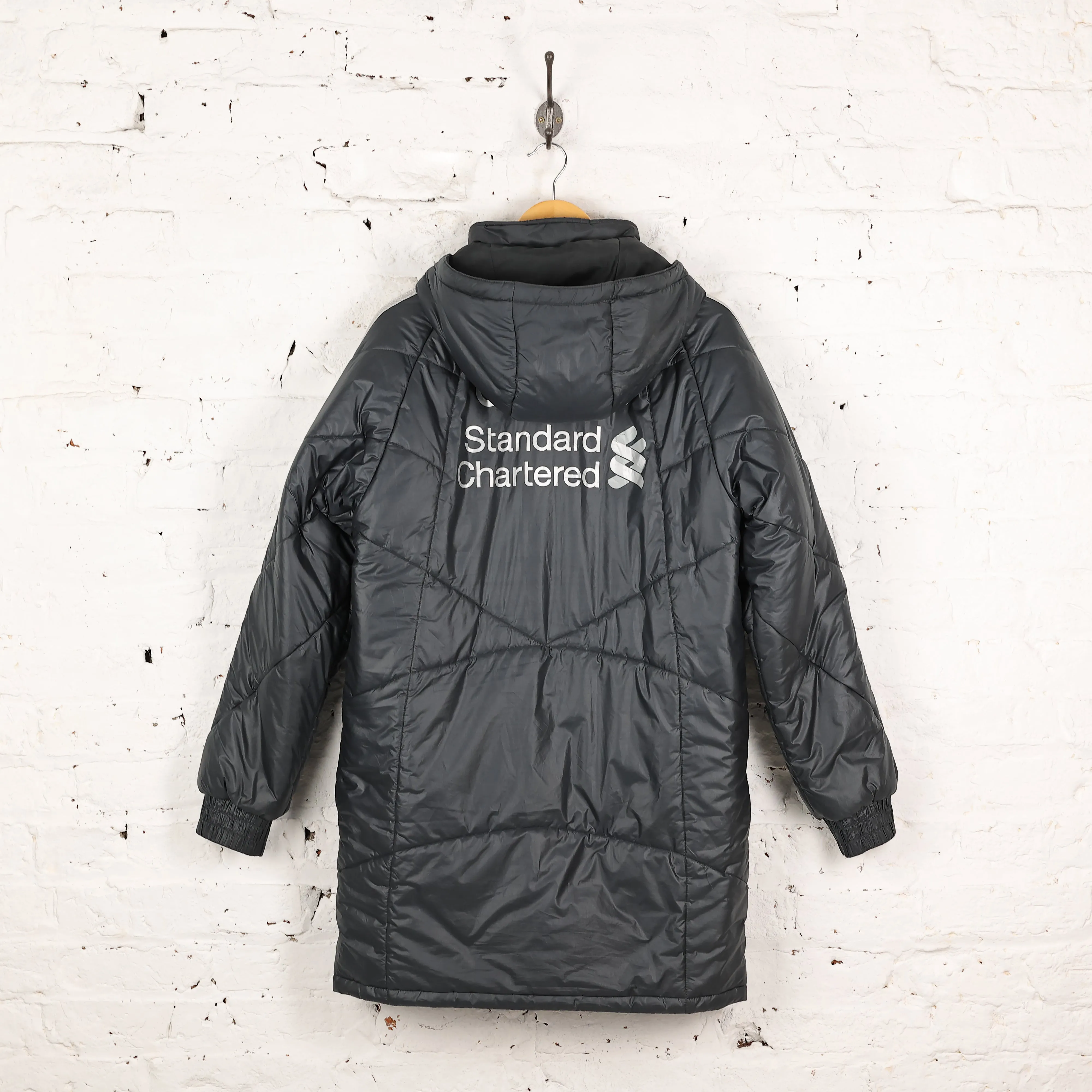 Liverpool 2011 Football Coaches Jacket - Grey - L