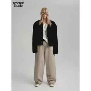 Lohmann Wool and Fur Coat