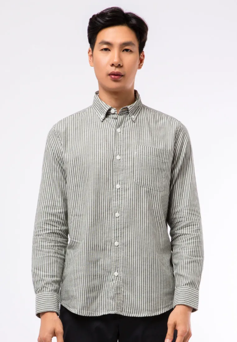 Long Sleeve Oxford Shirt
