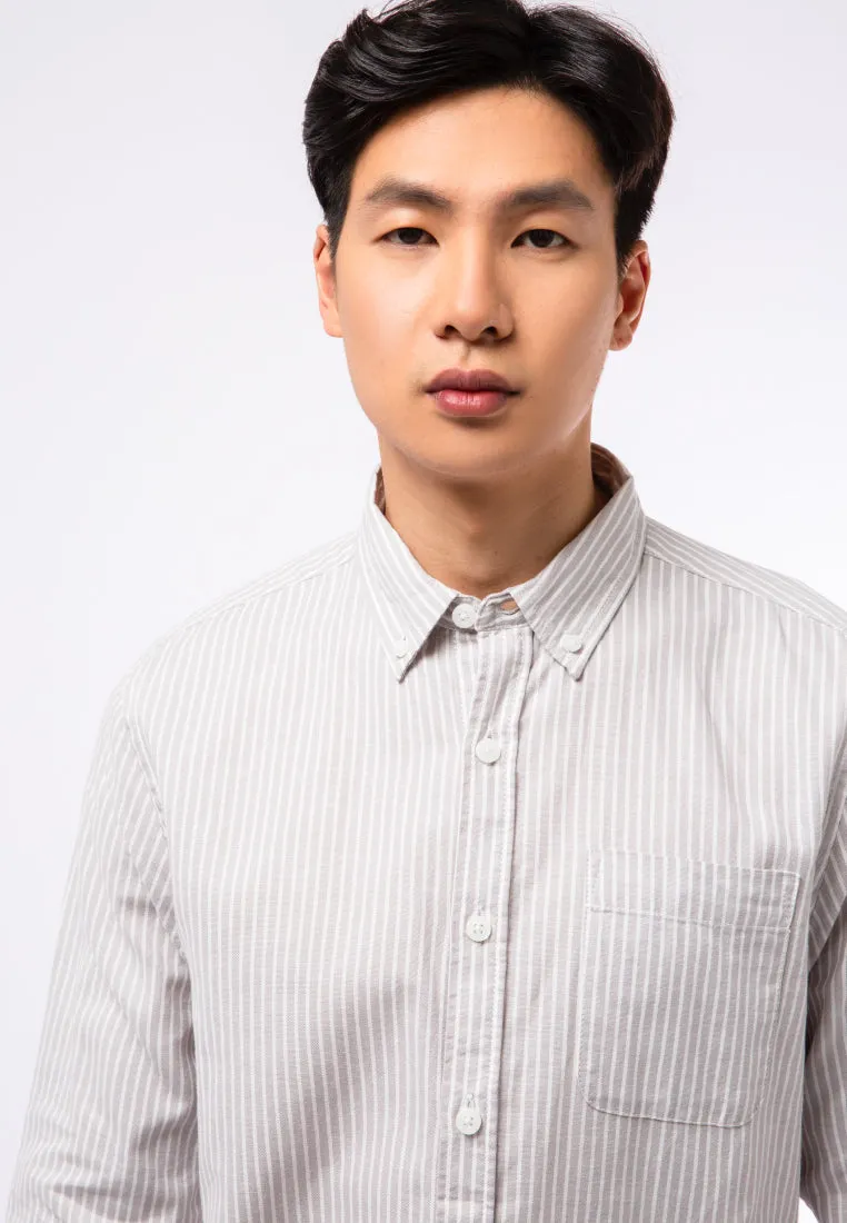 Long Sleeve Oxford Shirt