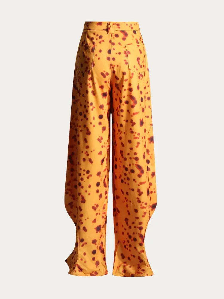 Loose Wide Leg Straight Causual Pants